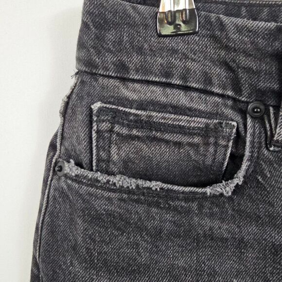 Good American Good Girlfriend Petite Jeans in Black - Size 6 - Picture 3 of 11